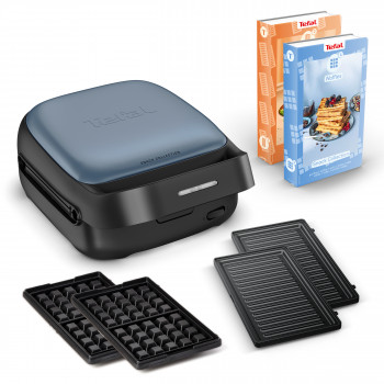 Tefal SW8674 Snack Collection sandwich e waffle Aqua