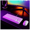 uRage Exodus 220 TKL tastiera gaming, con filo, bianco