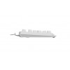 uRage Exodus 220 TKL tastiera gaming, con filo, bianco