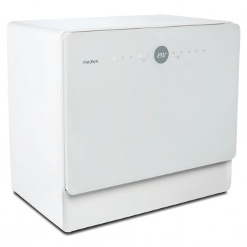 Medion DWT50 (MD 37775) lavastoviglie freestanding larghezza 50 cm, 9 coperti, classe energetica F, bianco