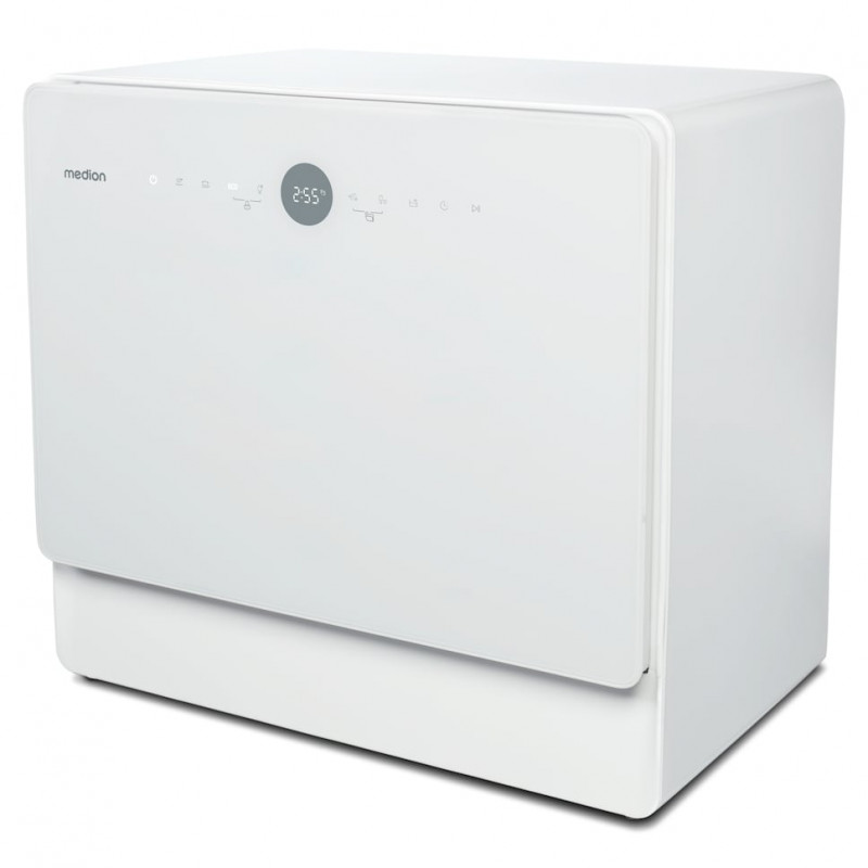 Medion DWT50 (MD 37775) lavastoviglie freestanding larghezza 50 cm, 9 coperti, classe energetica F, bianco