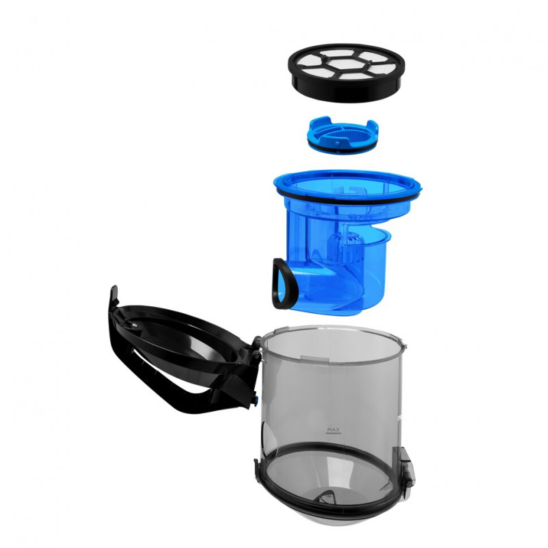 Medion E2001 aspiratore a traino 18 kPa 2L filtro HEPA nero blu