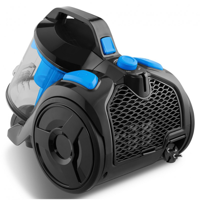Medion E2001 aspiratore a traino 18 kPa 2L filtro HEPA nero blu