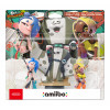 Nintendo Splatoon Raiders amiibo confezione da 3: Mako, Muri e Mantaro (Deep Cut) - Figure NFC per Switch