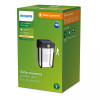 Philips Outdoor Solar Shroud Lampada da parete 2,3W con sensore di luce diurna e movimento