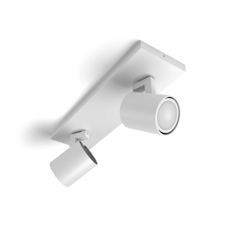 Philips Hue White Ambiance Runner Spot Luce 2 bianco con interruttore dimmer