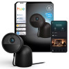 Philips Hue Secure Wired Camera con base, risoluzione video 2K, nero