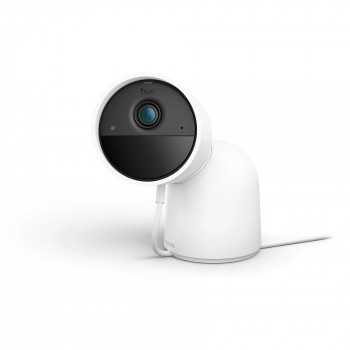 Philips Hue Secure telecamera cablata con base bianco