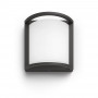 Philips Outdoor Samondra lampada da parete ultra efficiente 3,8W, 2700 Kelvin antracite
