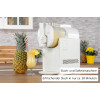 Unold 48965 Sofia macchina 2-in-1 per slush e gelato soft, 1,5L, 150W, 5 programmi, nero