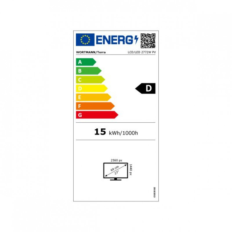 WORTMANN AG TERRA LCD/LED 2772W PV V2 monitor 27