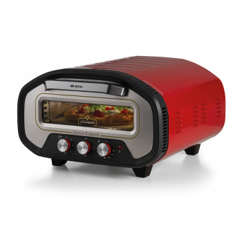 Ariete forno per pizza DA GENNARO rosso/acciaio inox 2200W per pizze fino a 30cm