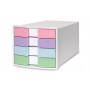 HAN IMPULS Cassettiera DIN A4 4 cassetti multicolore 1012-129D