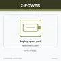 2-Power CBP3760A ricambio per laptop