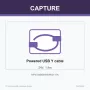 Cavo Capture Powered USB Y 24V, 1,8 m