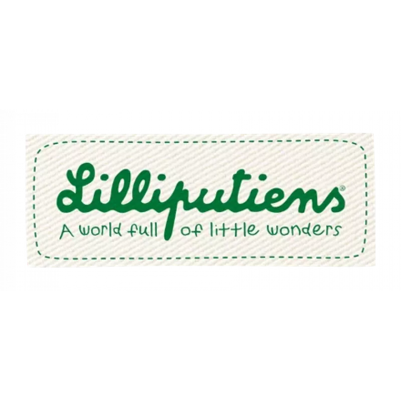 Lilliputiens I tre porcellini set giocattolo attività in peluche - 7 pezzi, da 18 mesi