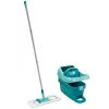 Leifheit set lavapavimenti spolverino strumento per la pulizia Professional XL verde con carrello 55096