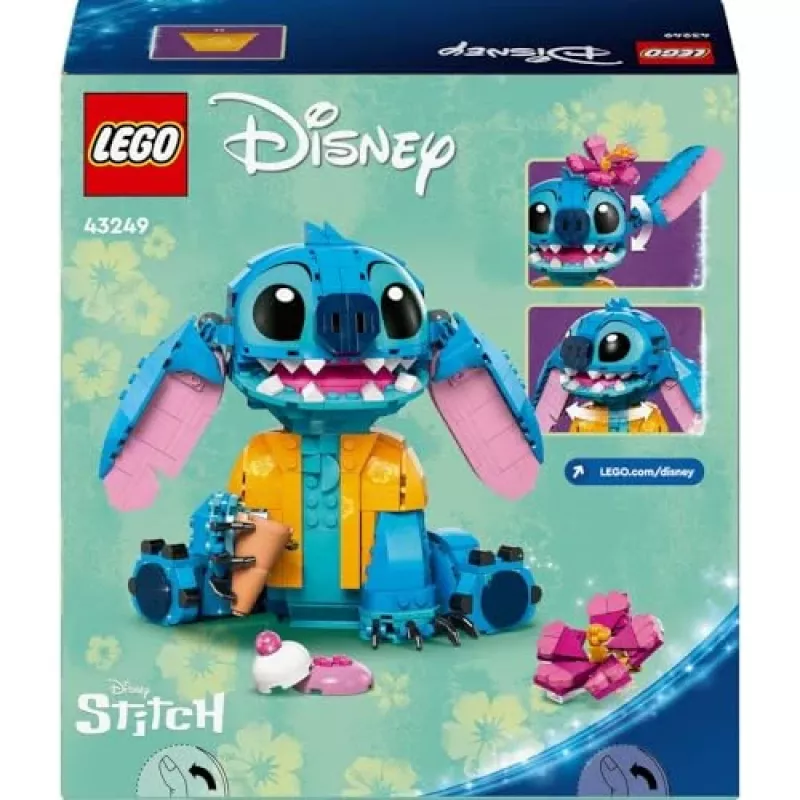 LEGO | Disney Stitch set giocattolo per bambini da costruire con gelato 43249