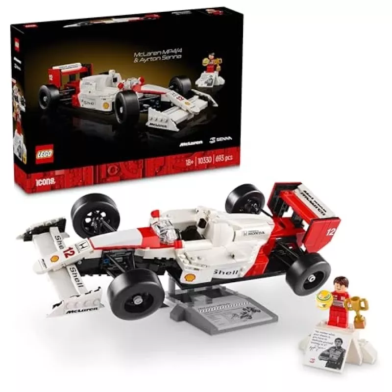LEGO Set McLaren MP4/4 Ayrton Senna 10330 — LEGO ICONS modello in scala