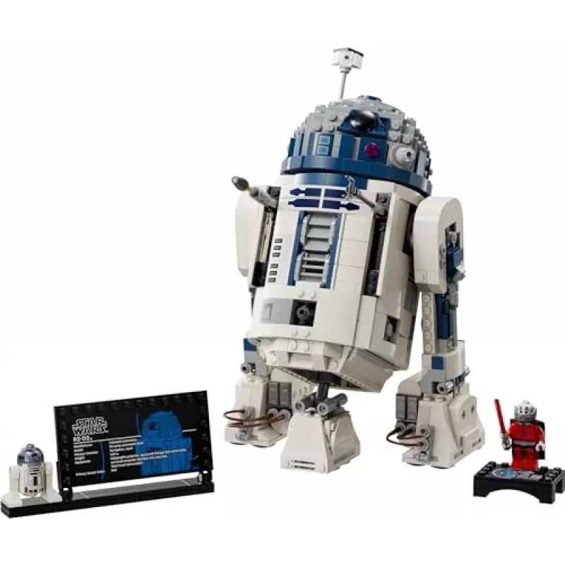 LEGO Star Wars 75379 R2-D2 set di costruzione con minifigure di Darth Malak, 1050 pezzi, 10+