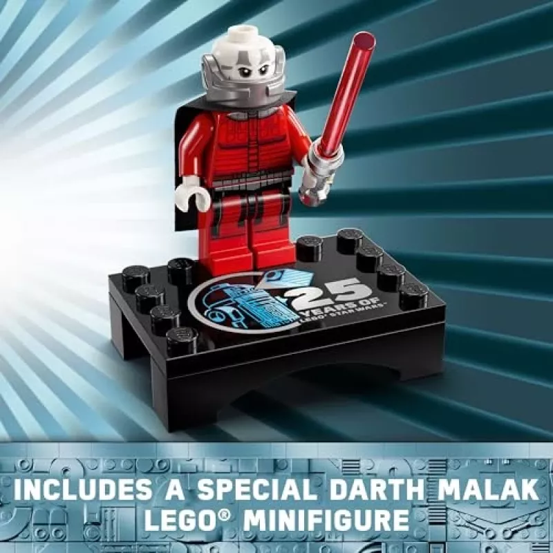 LEGO Star Wars 75379 R2-D2 set di costruzione con minifigure di Darth Malak, 1050 pezzi, 10+