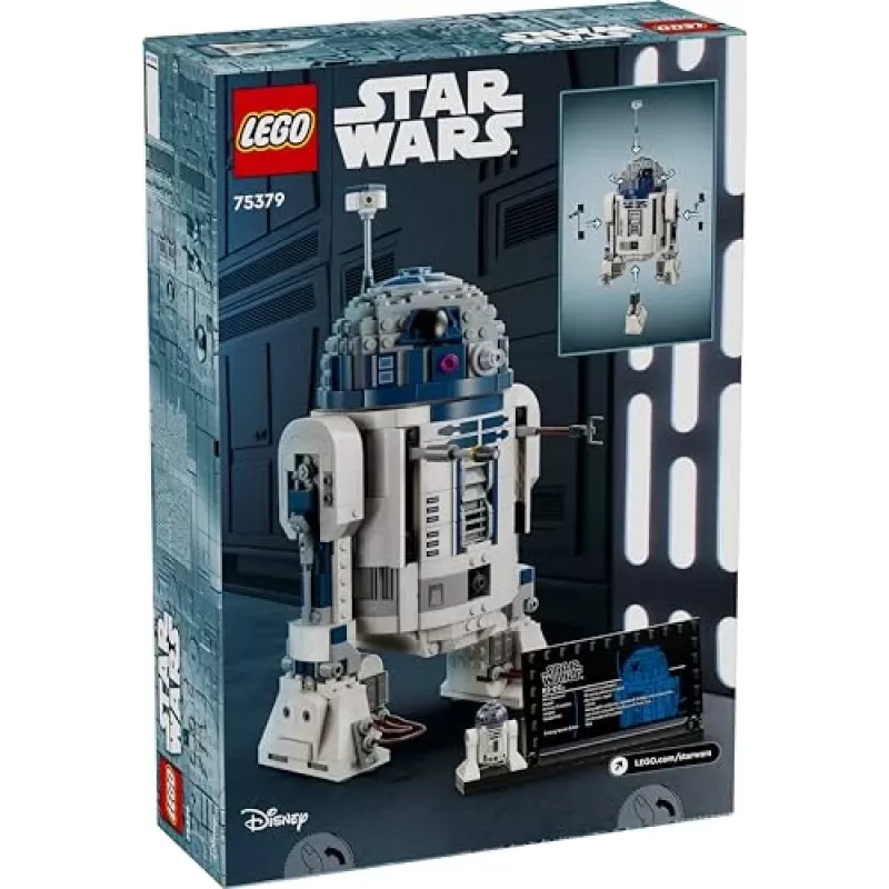 LEGO Star Wars 75379 R2-D2 set di costruzione con minifigure di Darth Malak, 1050 pezzi, 10+