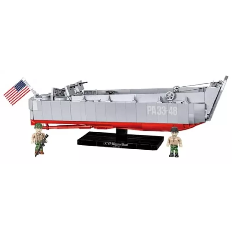 Set da costruzione Cobi LCVP Higgins Boat 715 pezzi età 8+