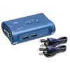 TRENDnet TK-207K kit switch KVM USB a 2 porte, desktop