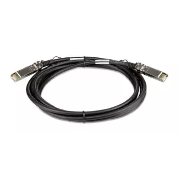 Cavo di stacking D-Link 3M SFP+ Direct Attach, 3 m, SFP+, SFP+, connettore maschio/connettore maschio