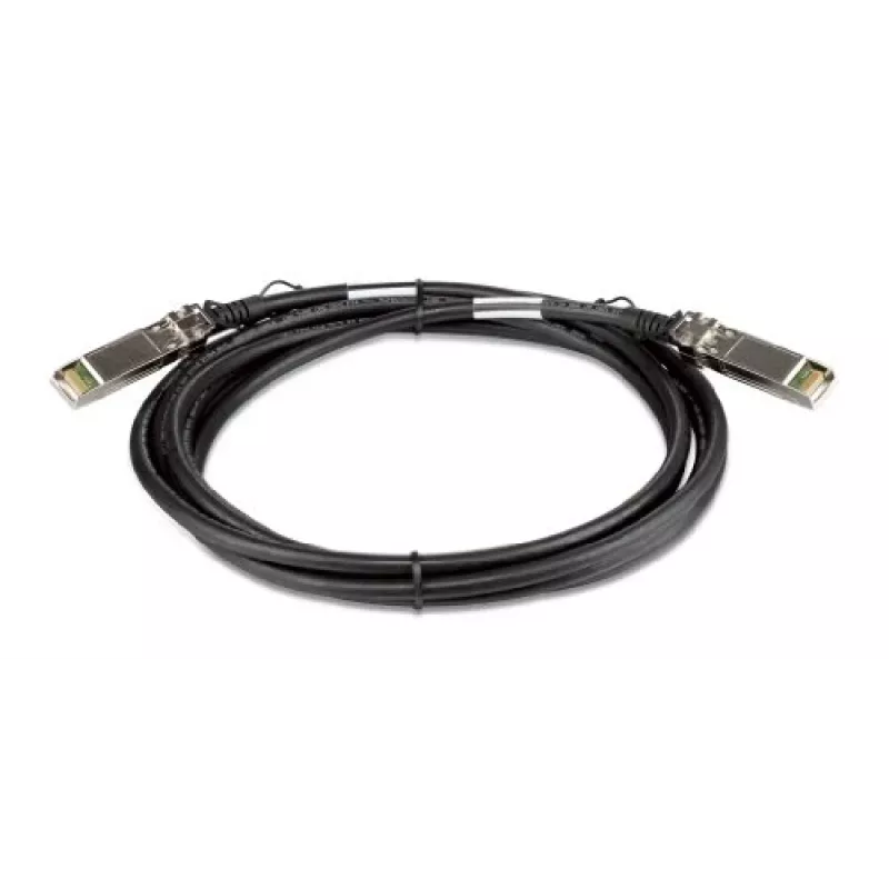 Cavo di stacking D-Link 3M SFP+ Direct Attach, 3 m, SFP+, SFP+, connettore maschio/connettore maschio