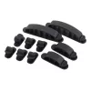 LogiLink KAB0039 fascette per cavi nere 10 pz.