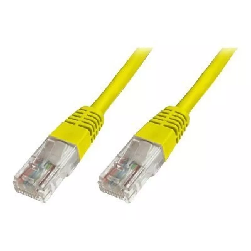 Cavo patch Digitus CAT 5e U/UTP DK-1512-050/Y 5 m giallo