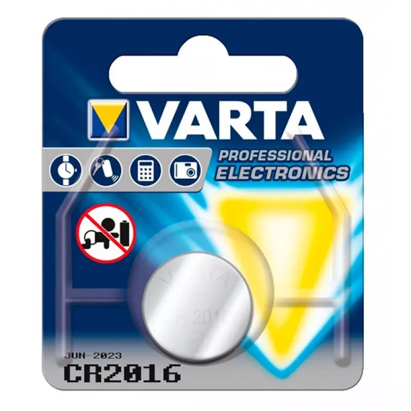 Batteria a bottone al litio Varta CR2032, 3 V, 10 pz. (BAVA CR2032-10)