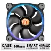 Thermaltake Riing 14 LED 256 Color CL-F043-PL14SW-B ventole per case 140 mm, confezione da 3, 600–1400 giri/min, 4 pin