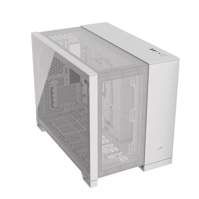 Corsair 2500D AIRFLOW case PC Micro ATX doppia camera – bianco CC-9011264-WW
