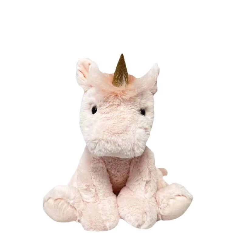 Peluche TULILO mascotte Lily unicorno 30 cm — peluche morbido, design seduto
