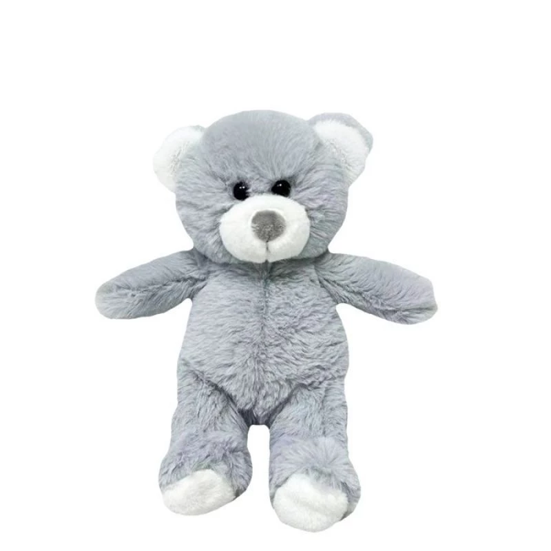 Peluche TULILO orsetto mascotte Olus 15 cm grigio figura di peluche