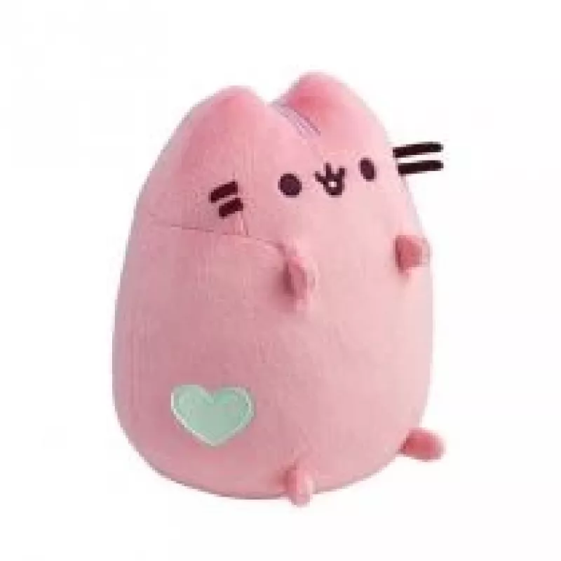 Peluche Pusheen di Pusheen, 18 cm, rosa pastello