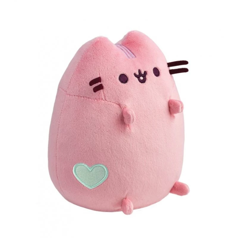 Peluche Pusheen di Pusheen, 18 cm, rosa pastello