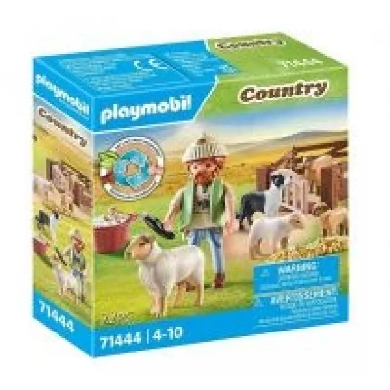 Gioco di simulazione del pastore con pecore Playmobil