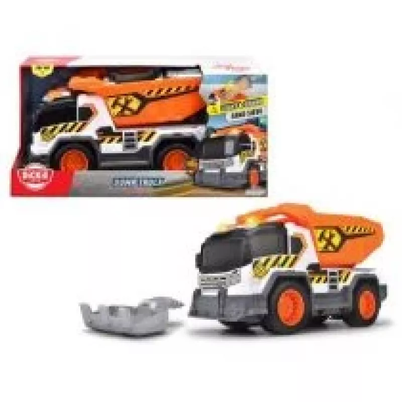 Camion ribaltabile 30 cm con luce e suono Simba