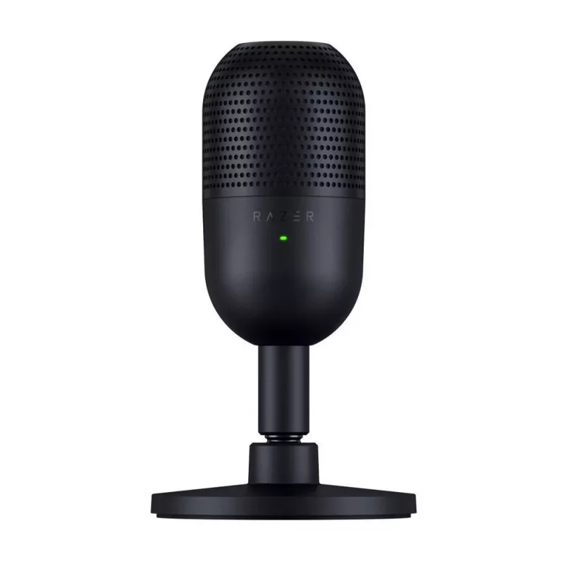 Microfono da tavolo Razer Seiren V3 Mini, USB-C, supercardioide, 20–20000 Hz, 96 kHz, 24-bit, nero