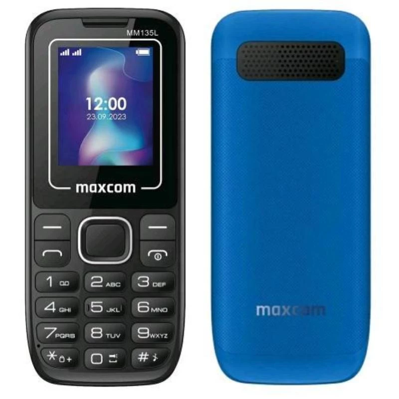 Maxcom MM135LITE Classic GSM cellulare tascabile - blu, blu