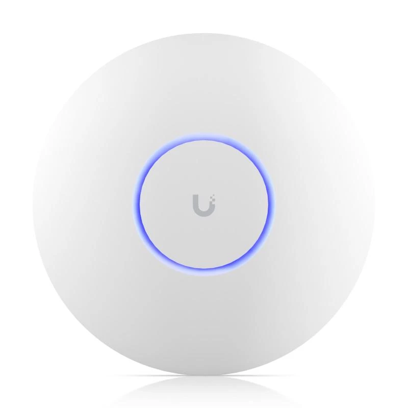 Access Point UBIQUITI U7 Pro — Tri-Band Wi‑Fi 7 (2,4/5/6 GHz), 5400 Mbit/s, MU‑MIMO, PoE, montaggio a soffitto/parete