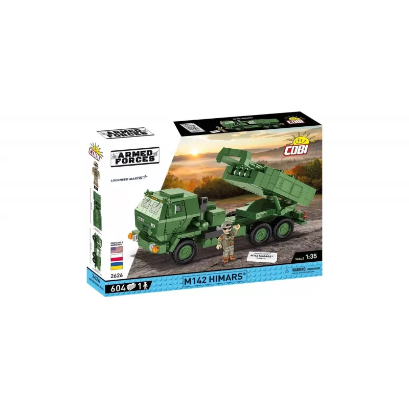 COBI 2626 Armed Forces M142 HIMARS set di costruzioni, 604 pezzi