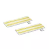 Kärcher Set panni universali per pavimento EasyFix Mop panni monouso Bianco, Giallo