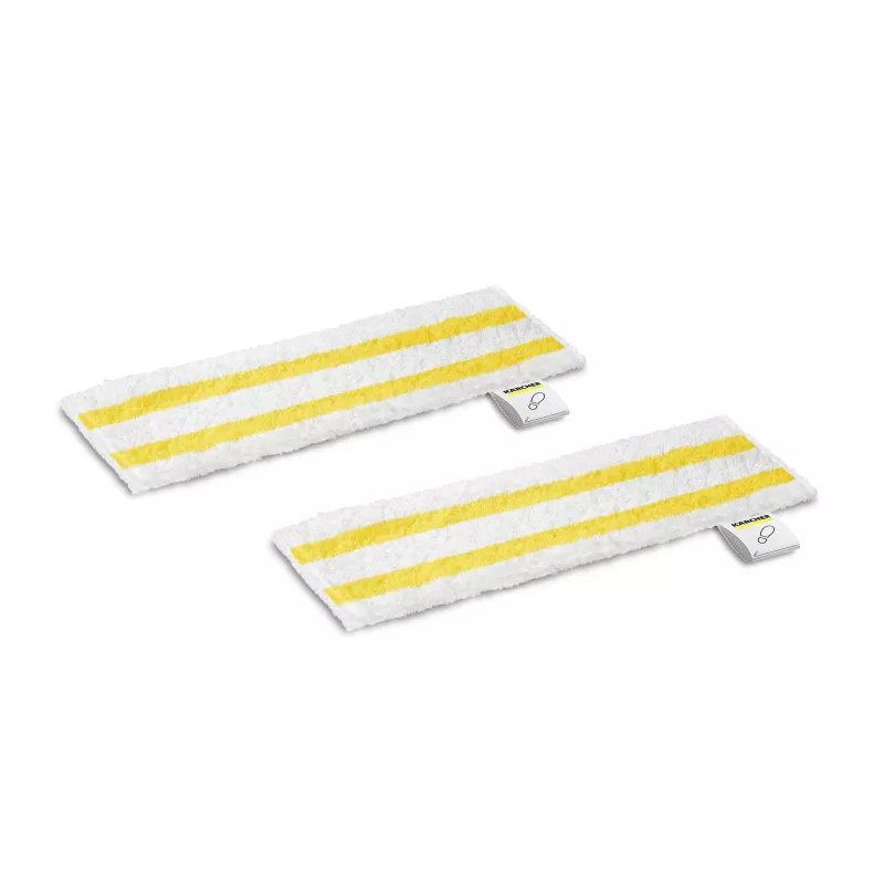Kärcher Set panni universali per pavimento EasyFix Mop panni monouso Bianco, Giallo
