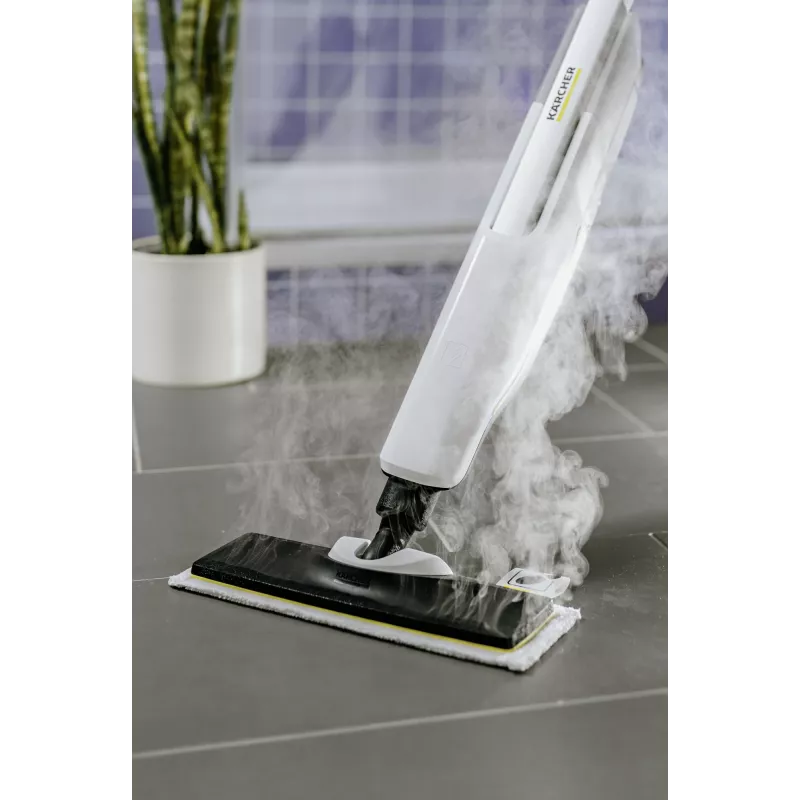 Kärcher Set panni universali per pavimento EasyFix Mop panni monouso Bianco, Giallo