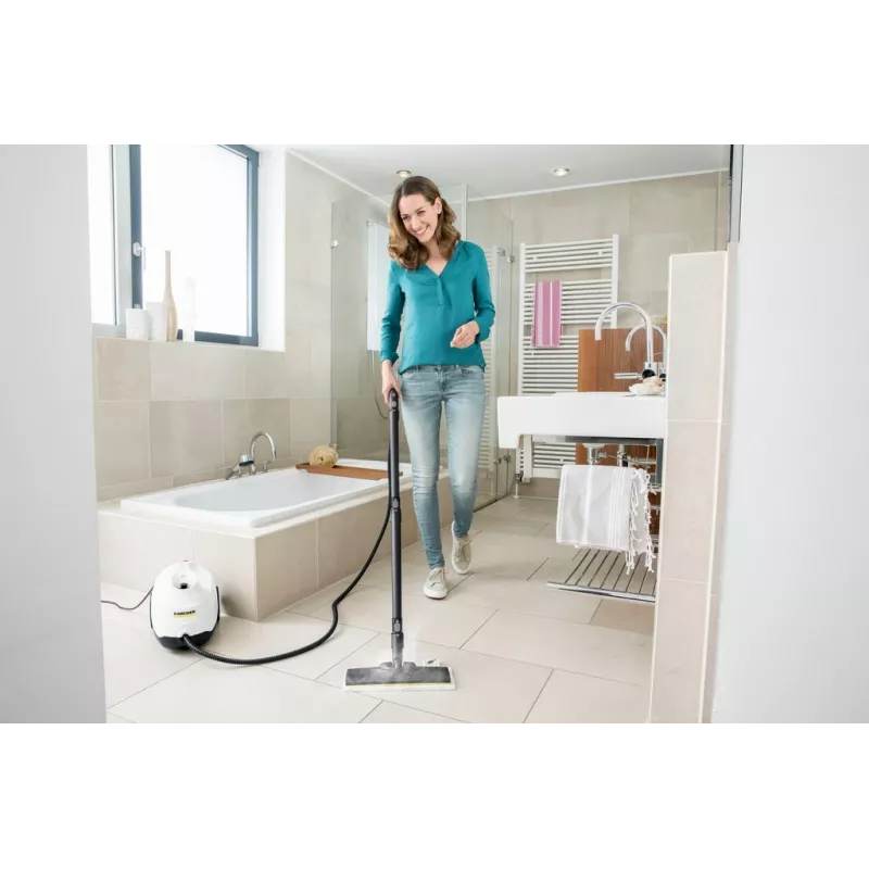 Kärcher SC 3 EasyFix 1.513-650.0 pulitore a vapore a cilindro, 1900 W, 3,5 bar, 0,5 l, nero/bianco
