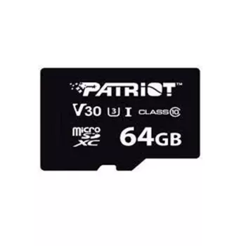 Scheda di memoria MicroSDXC PATRIOT VX Series 64 GB UHS-I U3 V30 Class 10 90/80 MB/s impermeabile con protezione da scrittura
